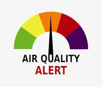 Blog Card Air Quality Alert for Friday, August 4, 2023 for Ozone image